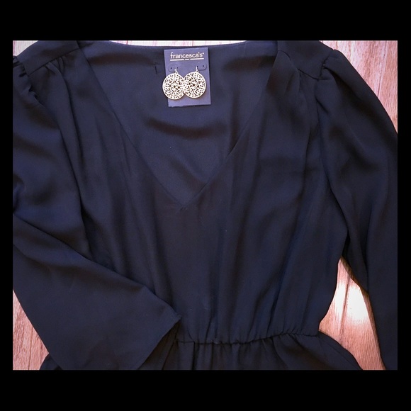 Forever 21 Black Dress - Picture 3 of 5